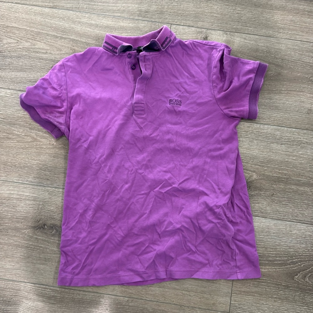 Used Men’s Medium Purple Hugo Boss Polo